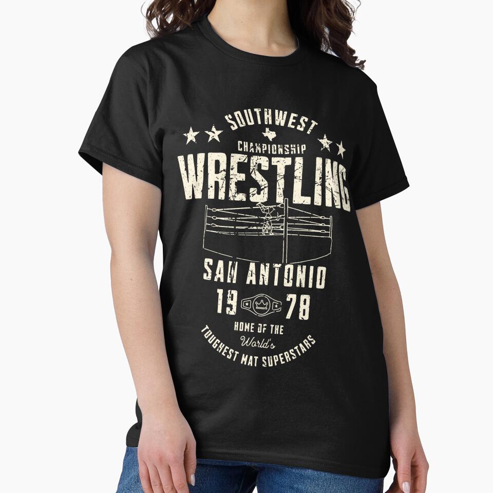 Southwest Championship Wrestling Vintage San Antonio Territory by The Masked Designer