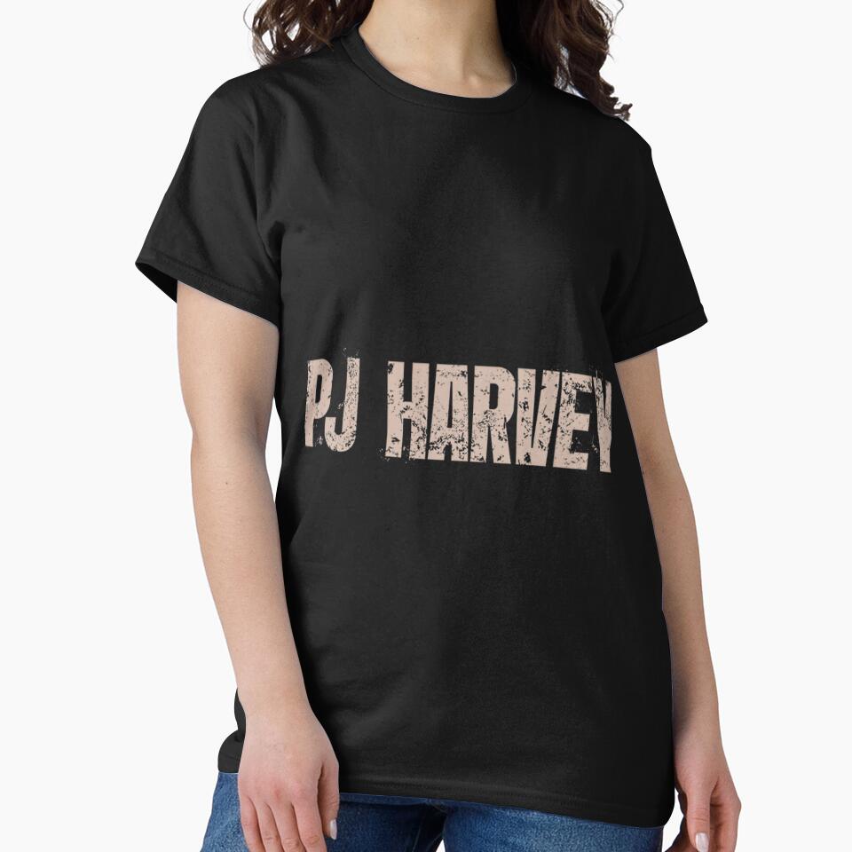 Pj Harvey Grunge Band Logo Retro Style by Nathan Huerta