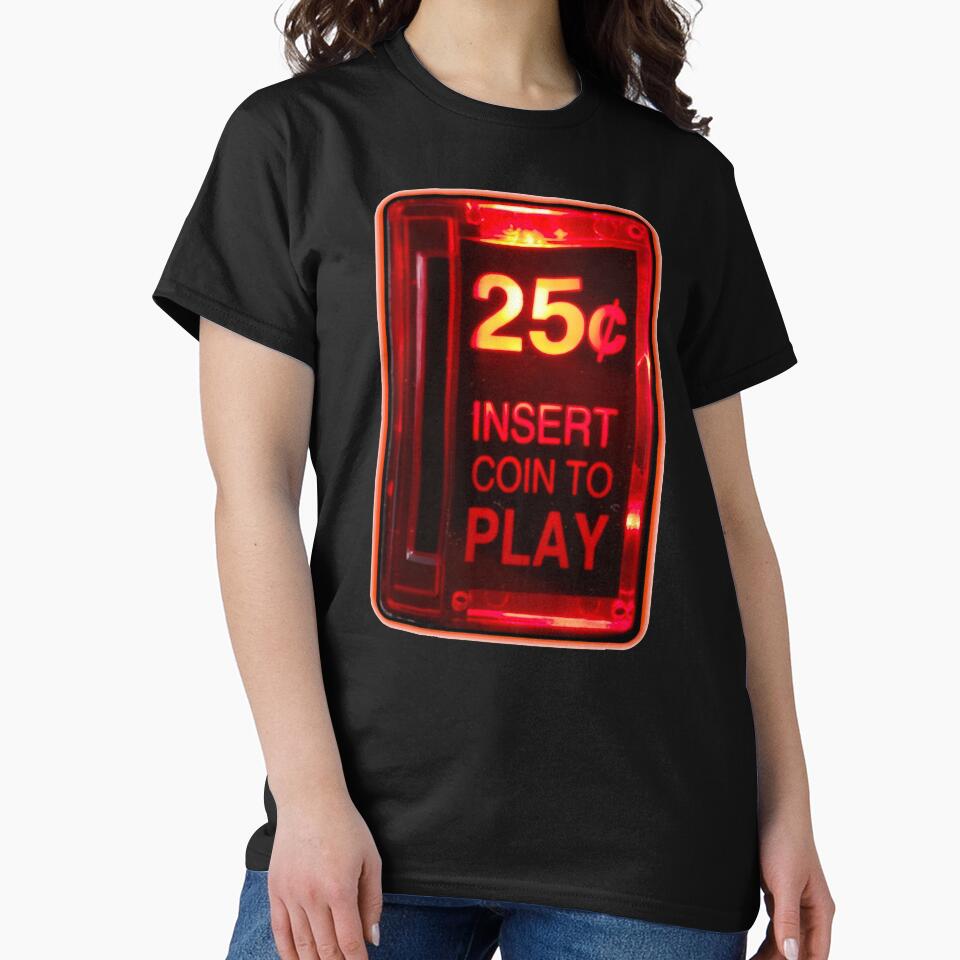 Insert Coin To Play by Angry Swan Designs