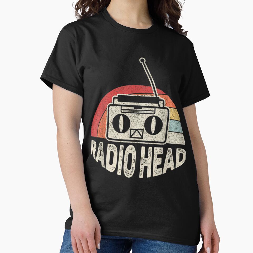 Vintage Retro Radio Head by Route66shirts