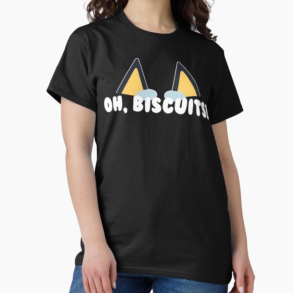 Oh Biscuits Dog Cartoon Phrase by Wafaworld9
