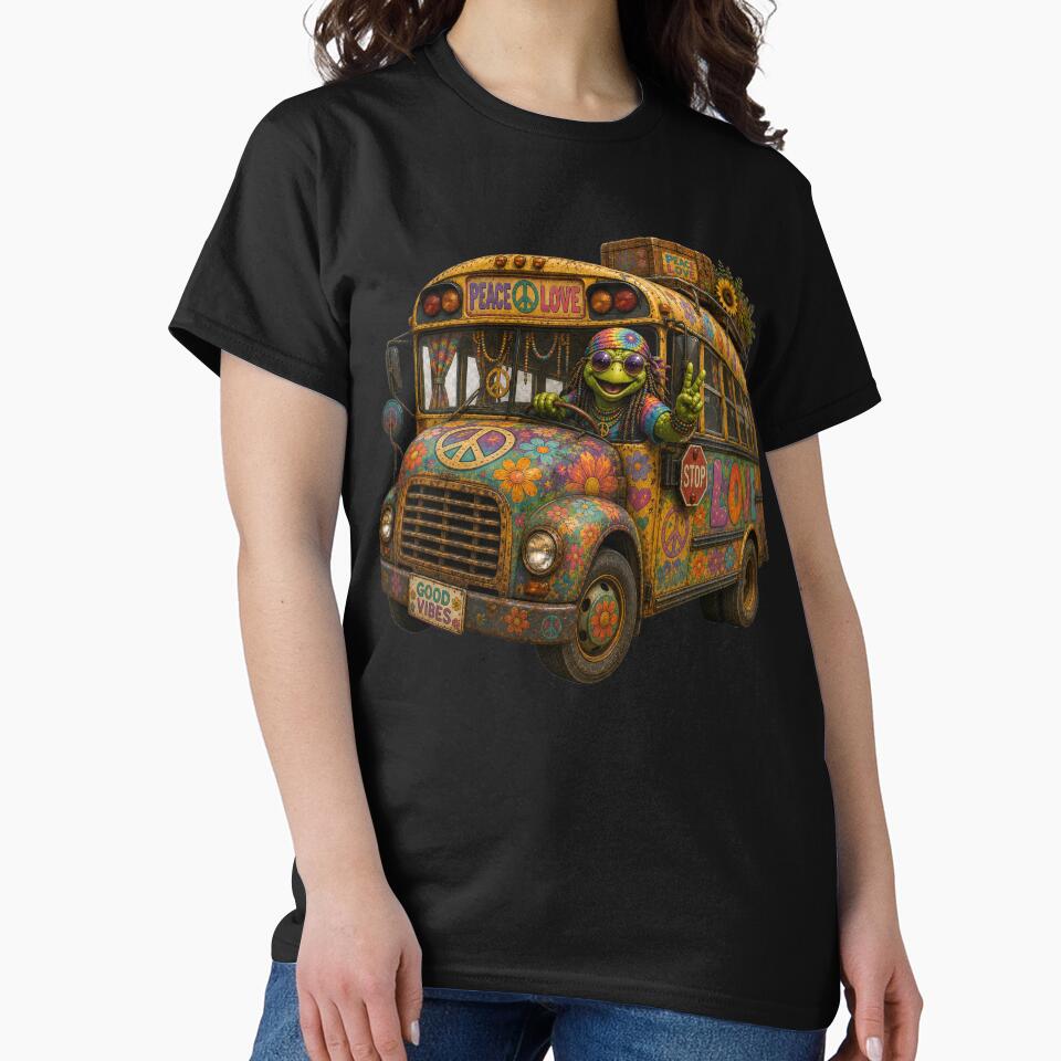 Hippie Turtle Peace Bus by HippyRikky