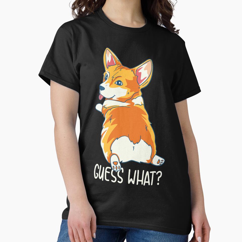 Guess What Corgi Butt by Bricke