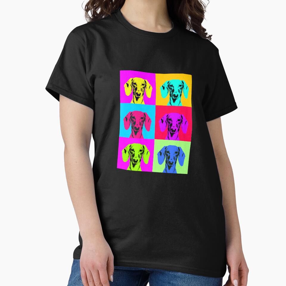 Dachshund pop art by Thechillfactor