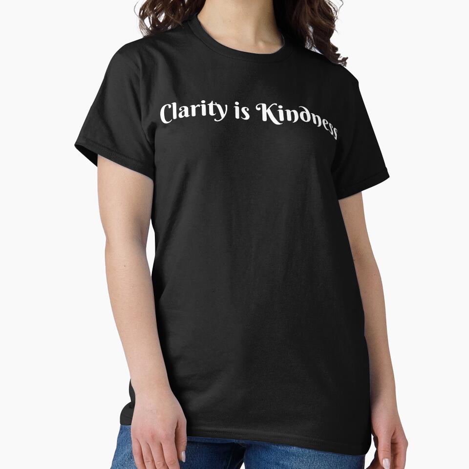 Clarity is Kindness Retro Aesthetic Typography Graphic by axiksa10