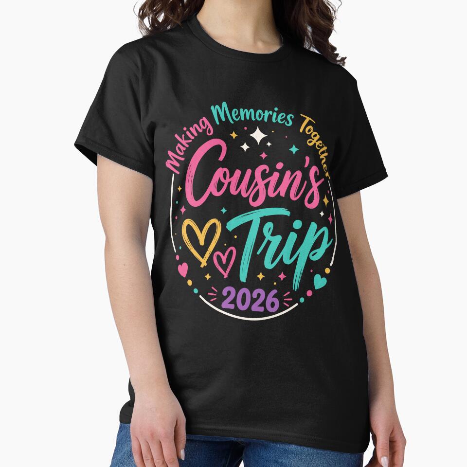 Cousin's Trip 2026 Cousins Crew Weekend Vacation Tee by ImeldaSparks