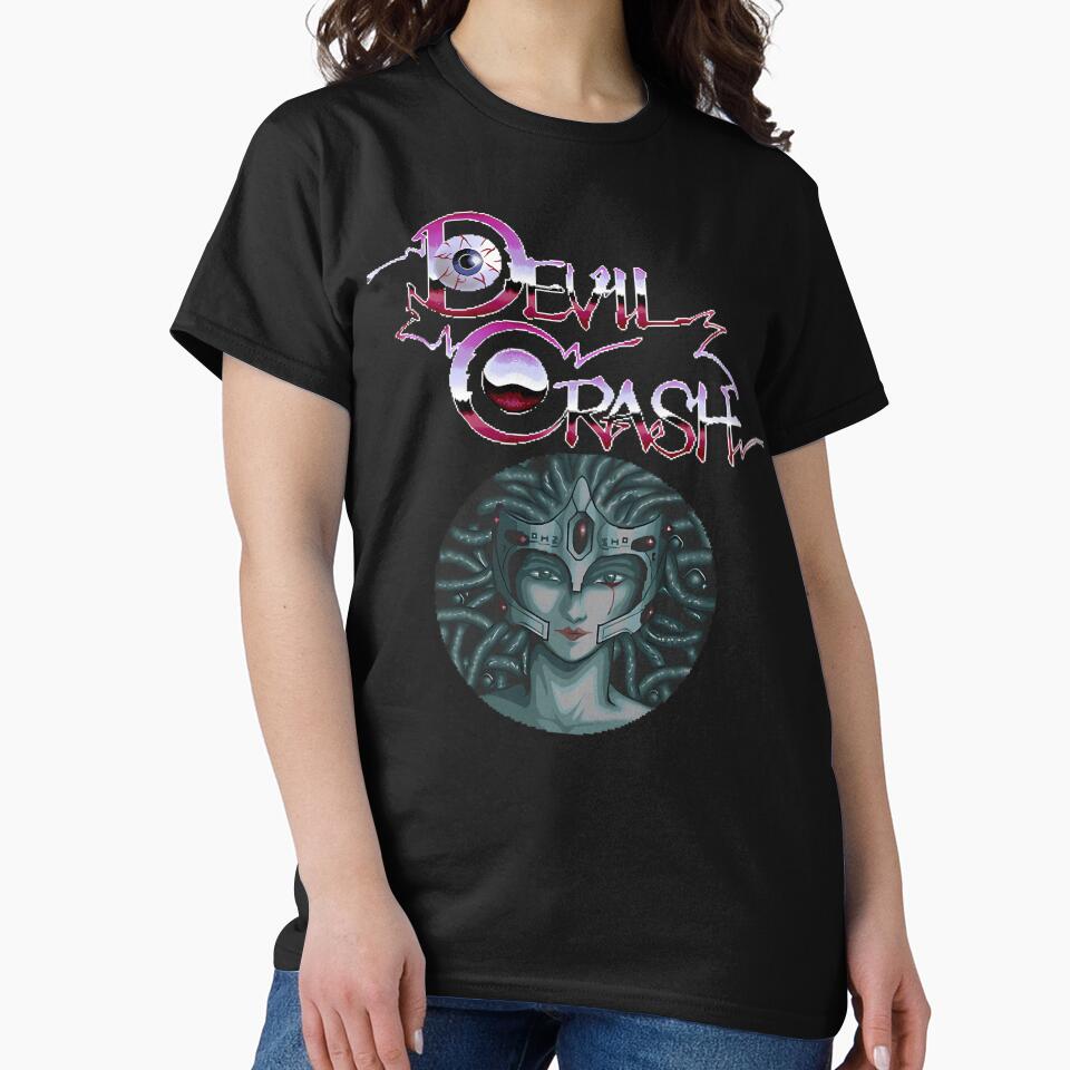 Above Circular Portrait of Medusa by Inbred Clothing