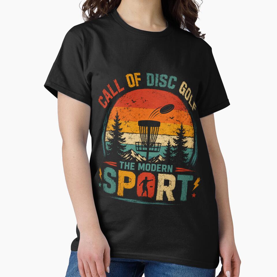 Call Of Disc Golf The Modern Sport Disc Golf Player Hobby by RetroMini2026