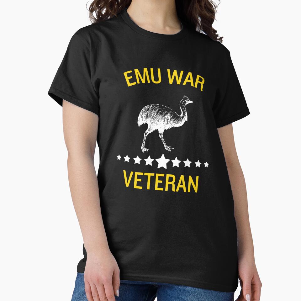 Emu War Veteran Australia Funny by Dimensionality