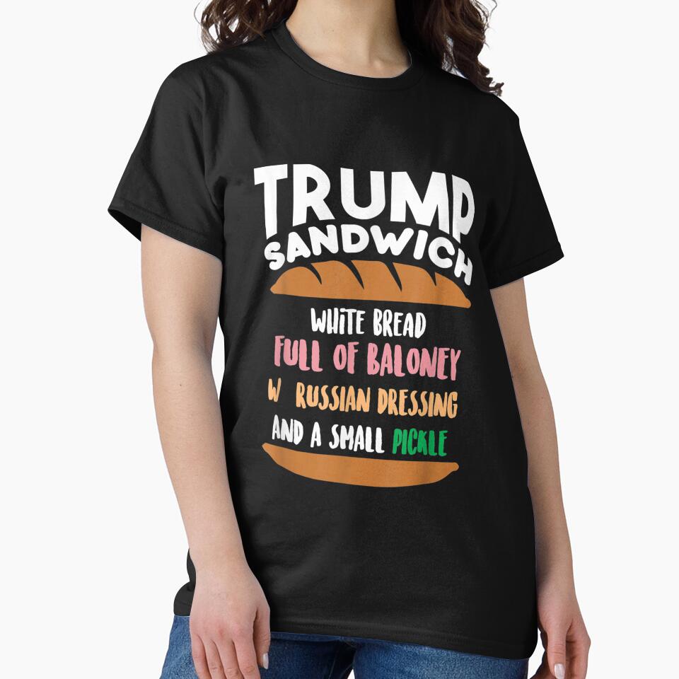 Trump Sandwich Anti-Trump Impeachment Funny by BradyAnthony