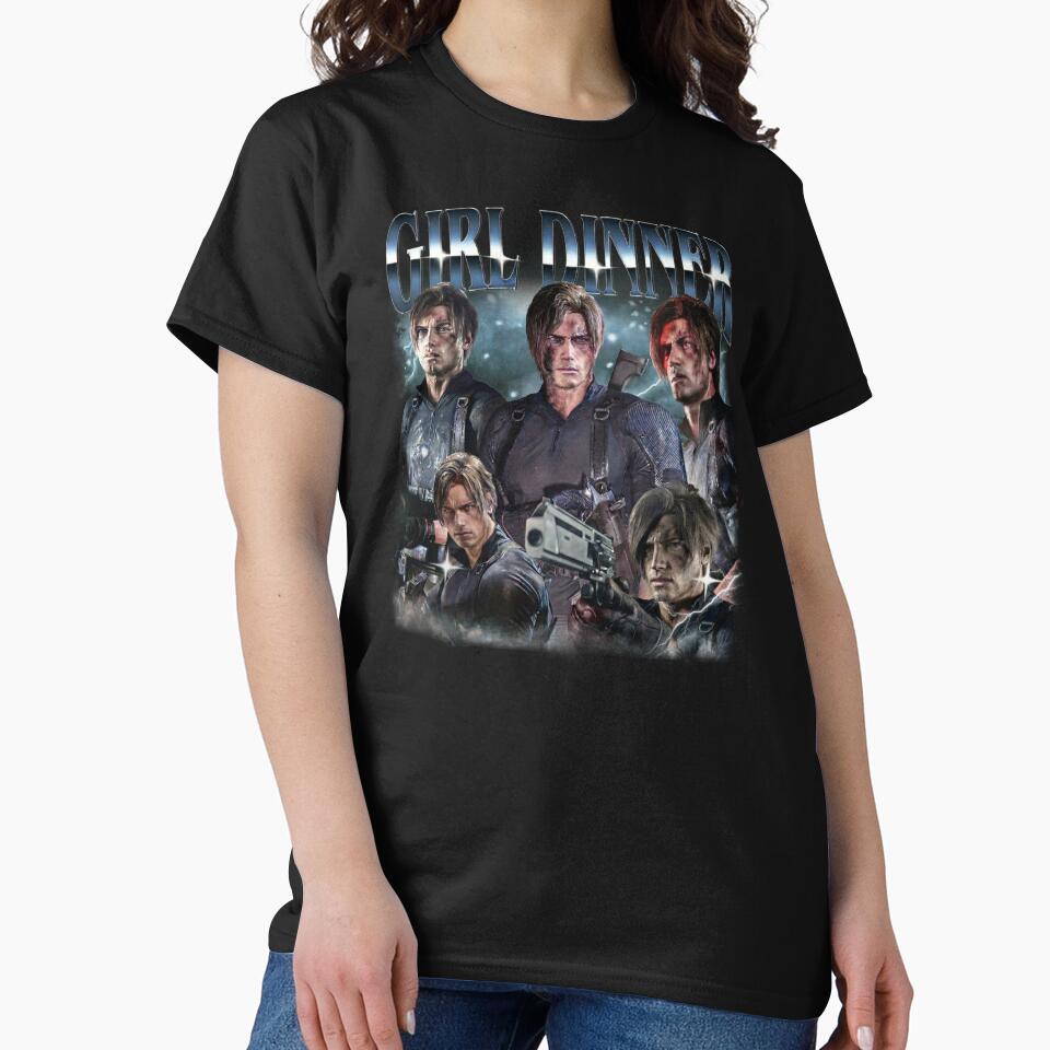Leon Kennedy Girl Dinner Resident Evil Retro Bootleg by Kovav