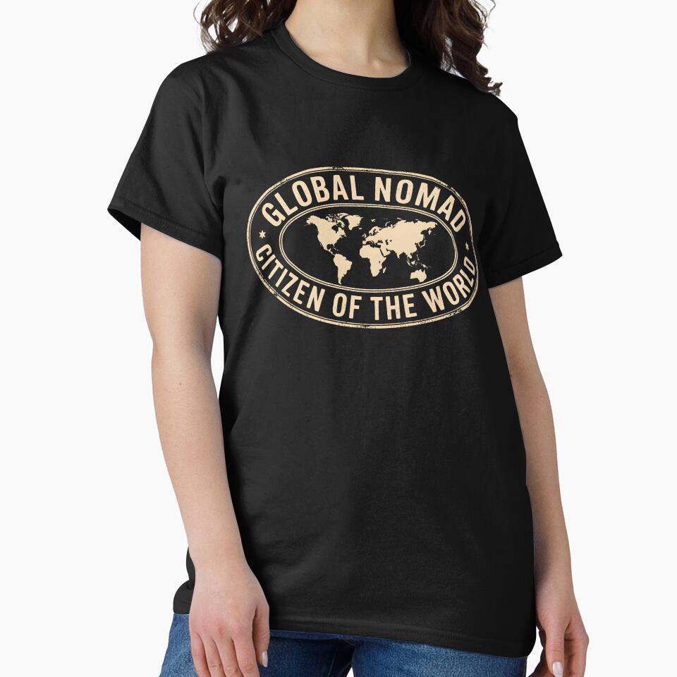 Global Nomads Passport Stamp – Citizen of the World Design by 404wearpl