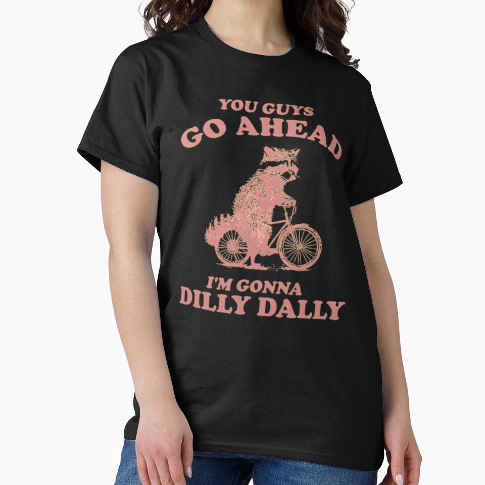 Cute Raccoon Street Cat Dilly Dally by Eversoles