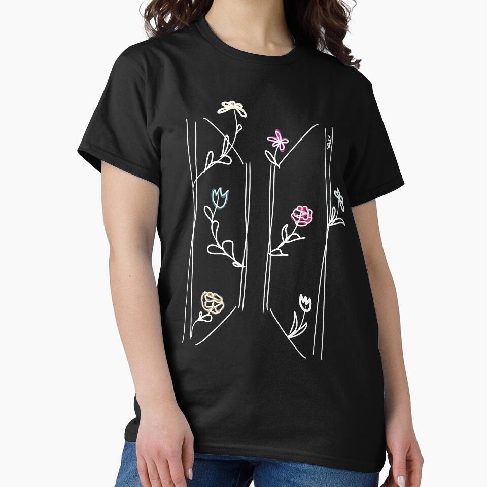 BTS Floral Logo by VedaSeraphina
