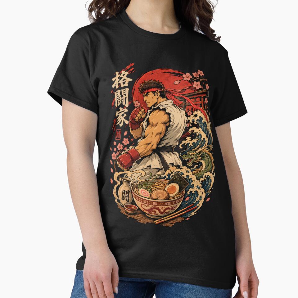 Dragon Ramen Warrior – Japanese Fighting Spirit by DogLord