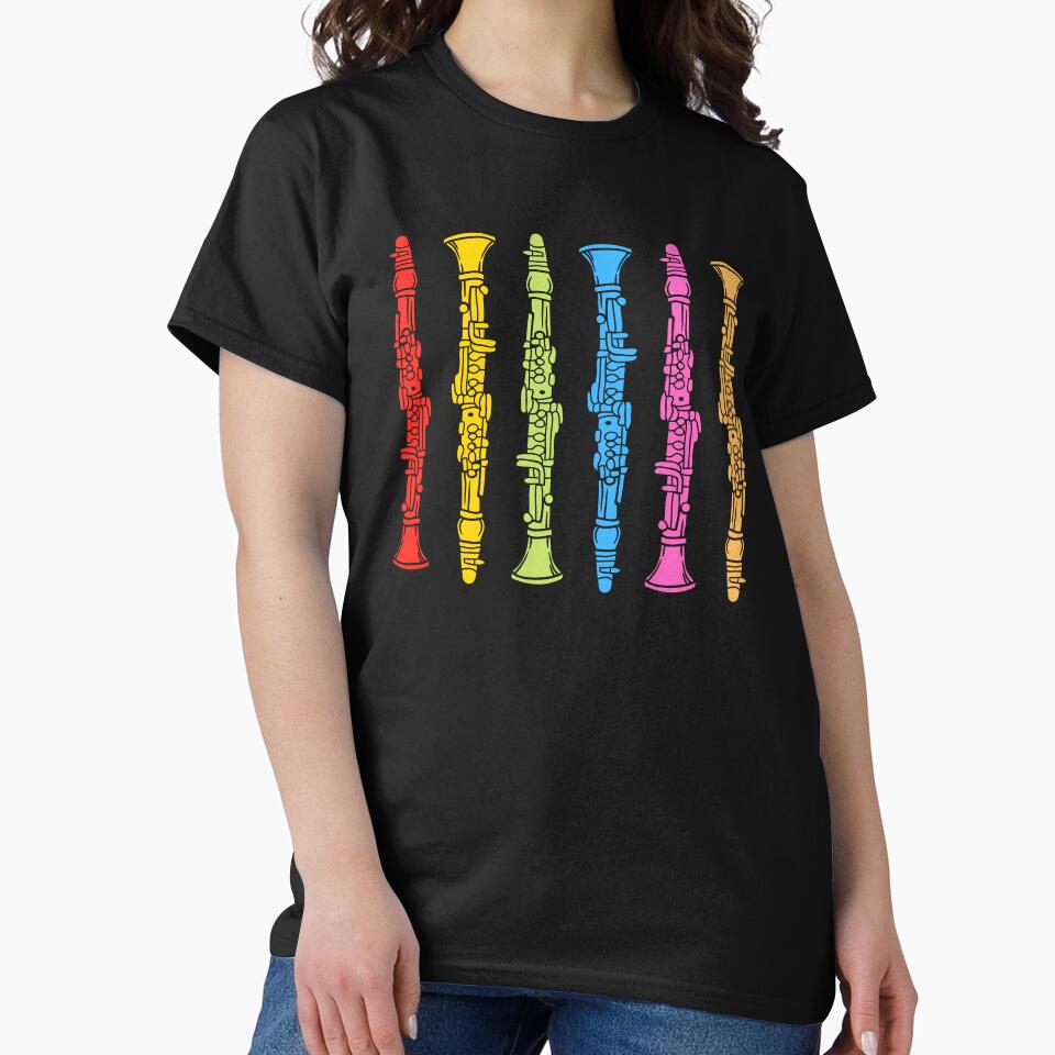 Colourful Clarinet Art For Clarinet Players And Music Lovers - Clarinet Art by Funwithmusic