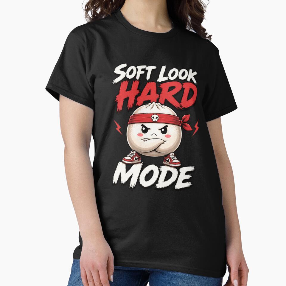 Feisty Bao Bun Gamer Cute Challenging Design by markymaarty