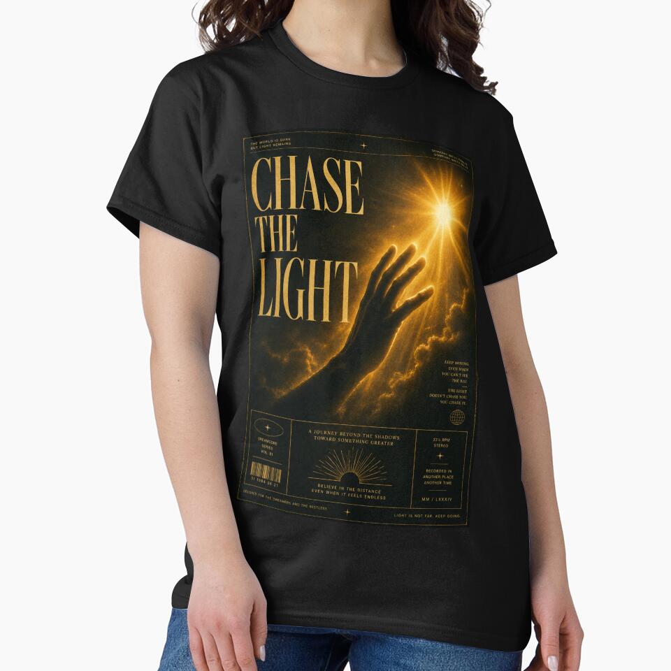 Chase The Light — Dreamcore Editorial Poster by Watchyyy