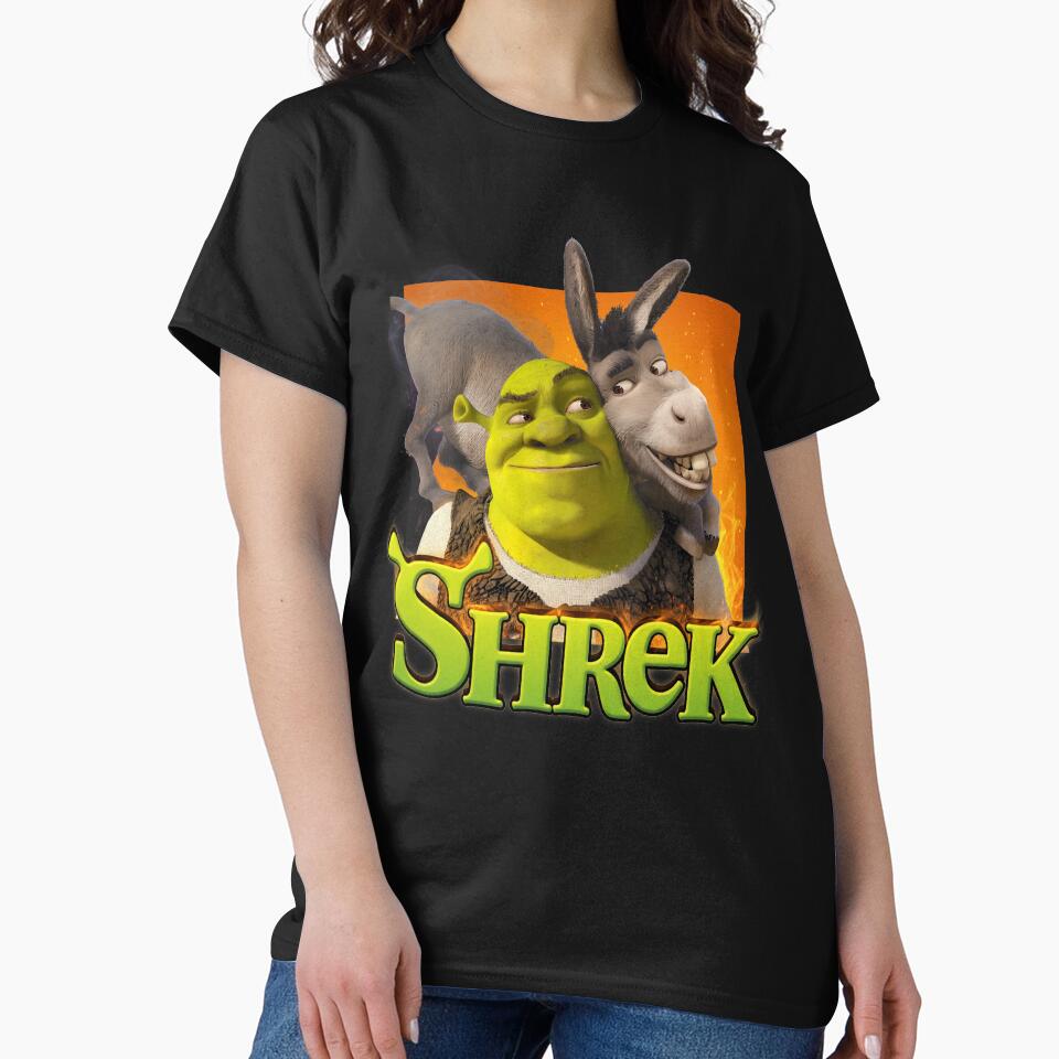 Shrek and Donkey Classic Animation Movie by Love-bloock