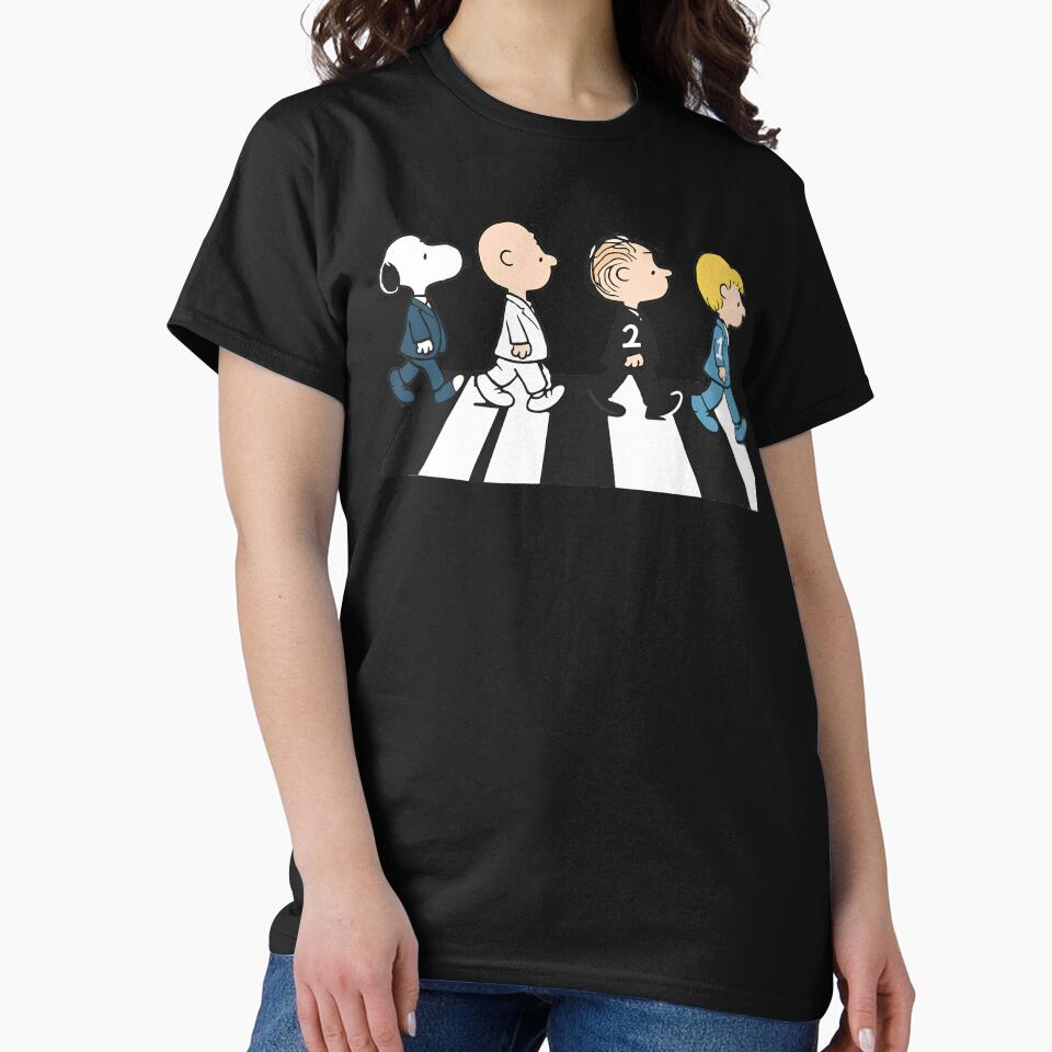 Peanuts Gang Abbey Road Walk by AdrianMis