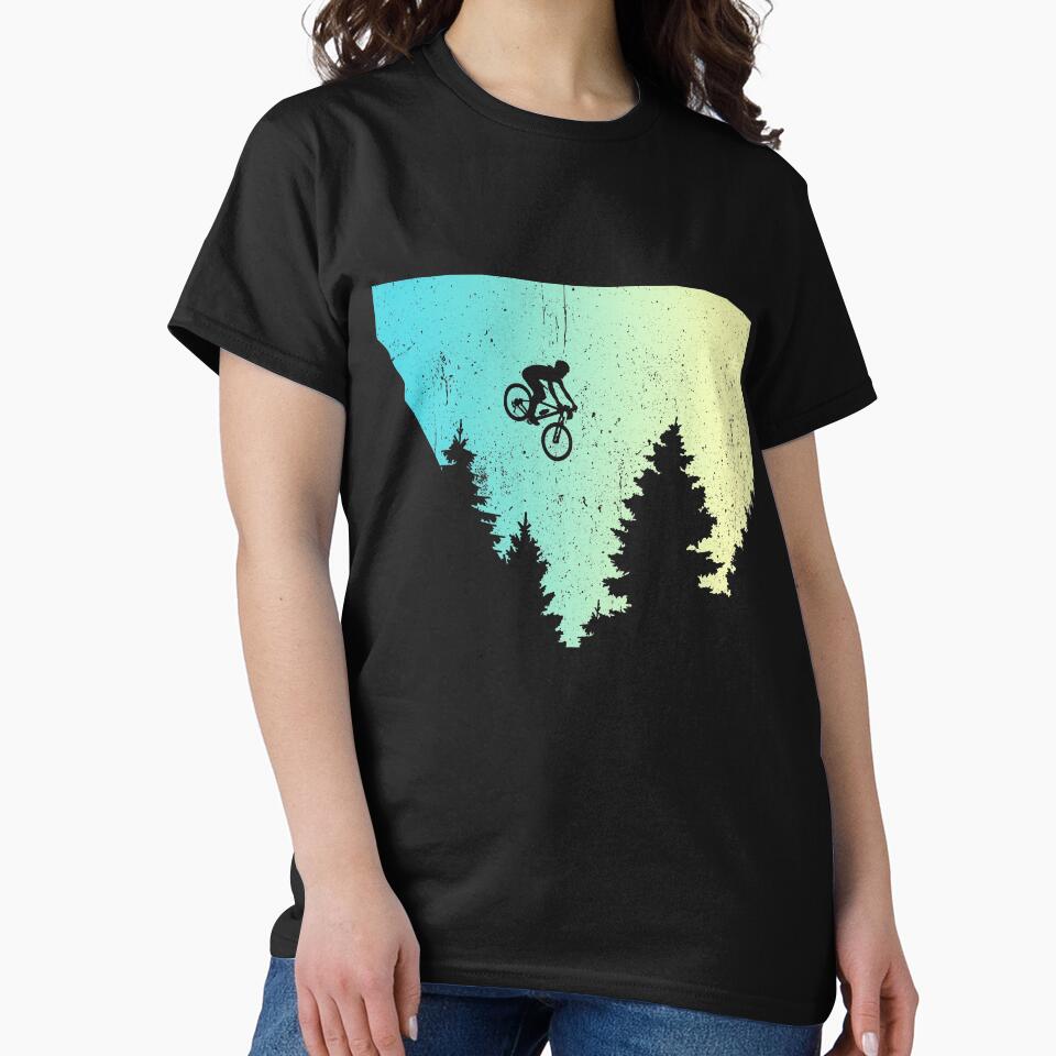 Mountain Biker MTB Gift Idea by Shirthero247