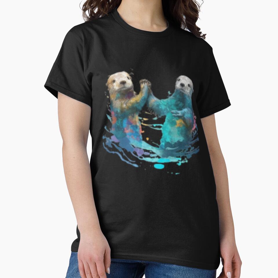 Significant Otters Otters Holding Hands by Unique-for-U