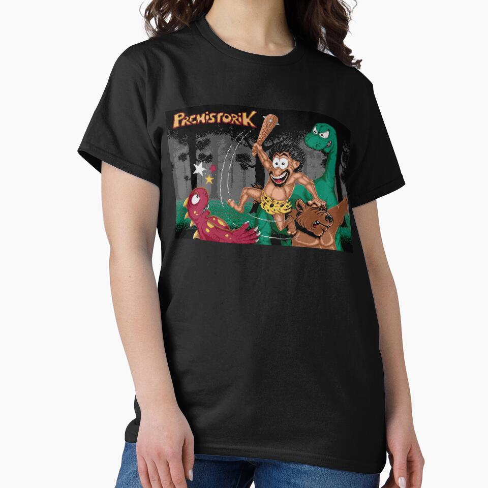 Prehistorik Amiga Retro Game Classic by Retr0Tshirts