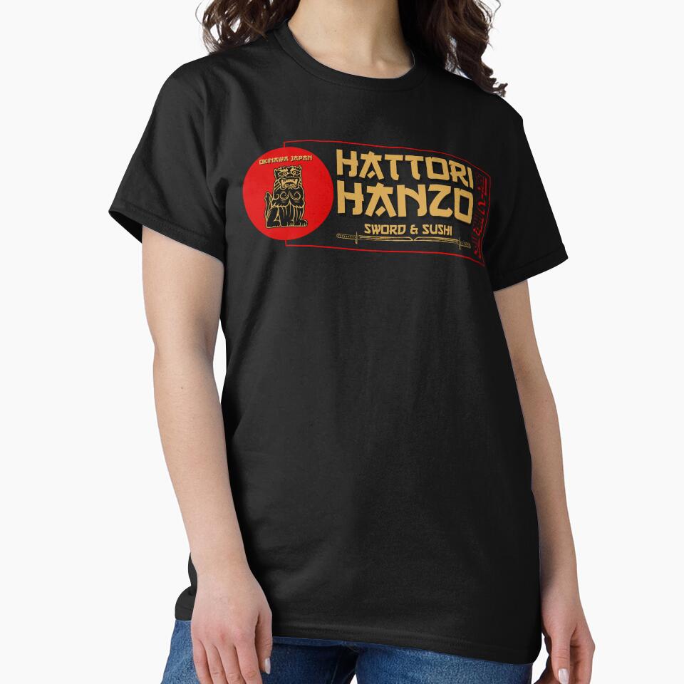 Hattori Hanzo - Japanese cultural shirt with Samurai honor & sushi design, martial arts fan by HDMI2K