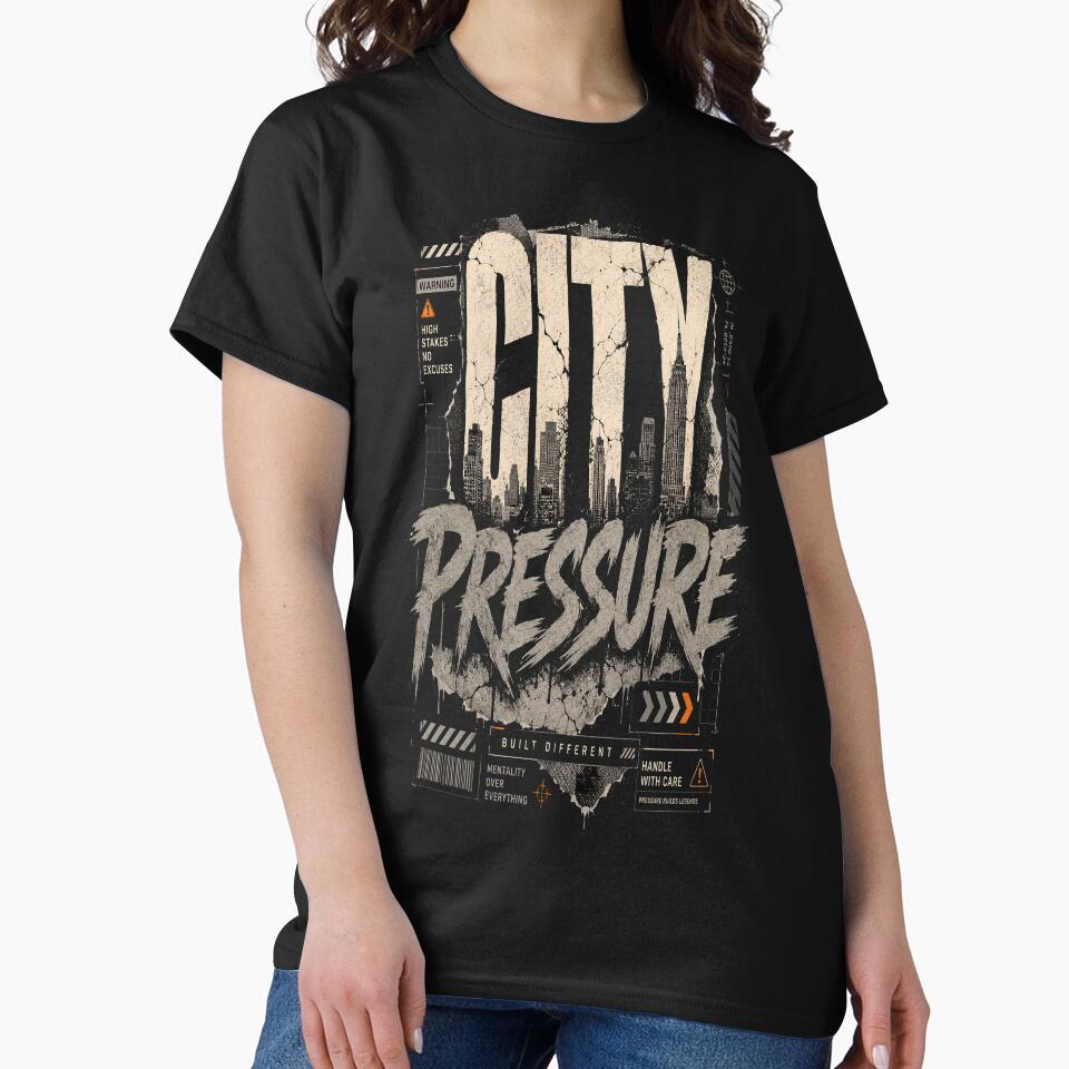 City Pressure Urban Grunge Streetwear by ImagenFusionP
