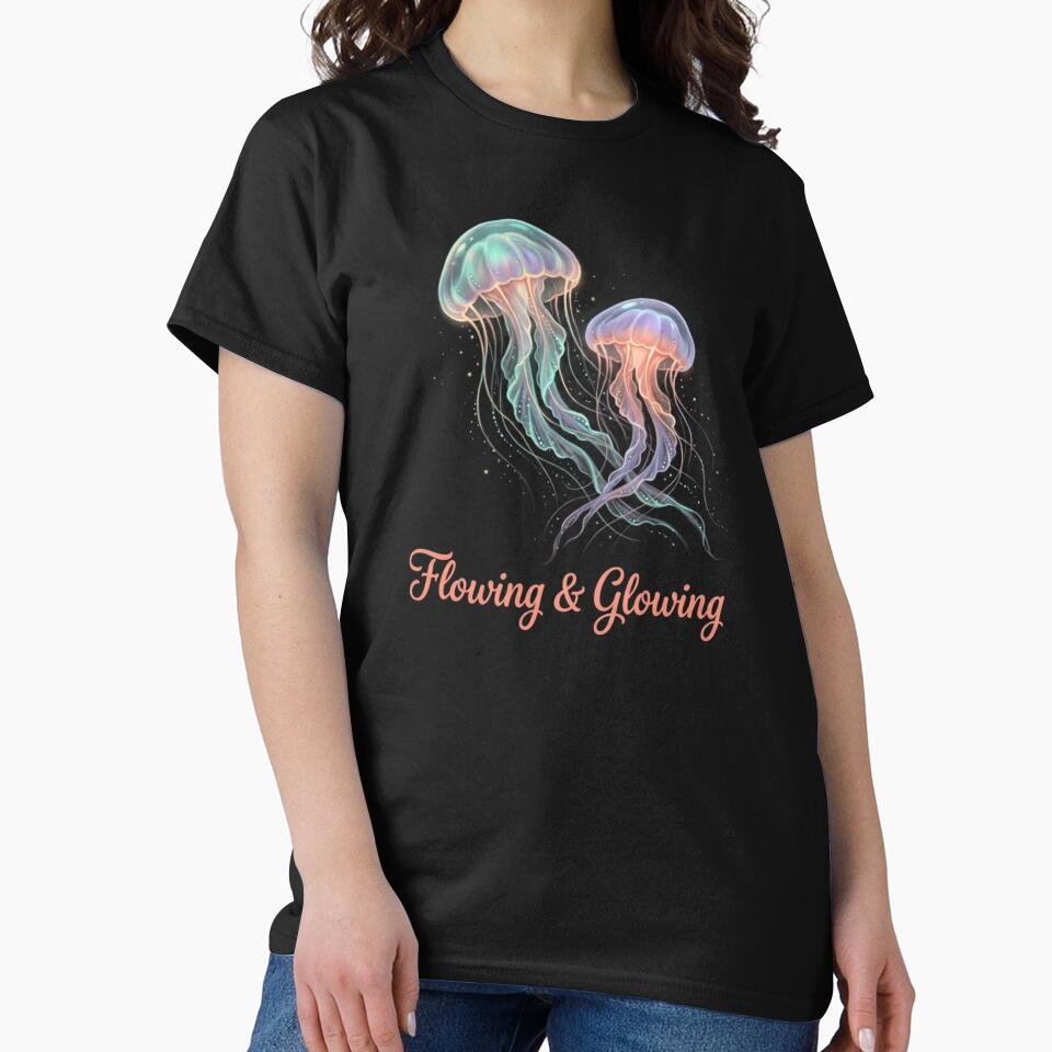 Jellyfish Flowing & Glowing by TriStudio