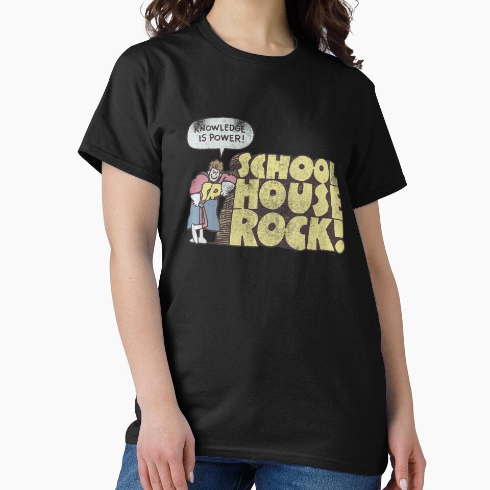 Schoolhouse Rock Knowledge Is Power Sleeve by FernMary