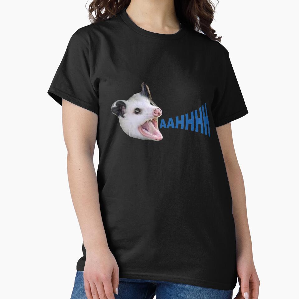 Opossum AAHHHHHH by marykatebuckman