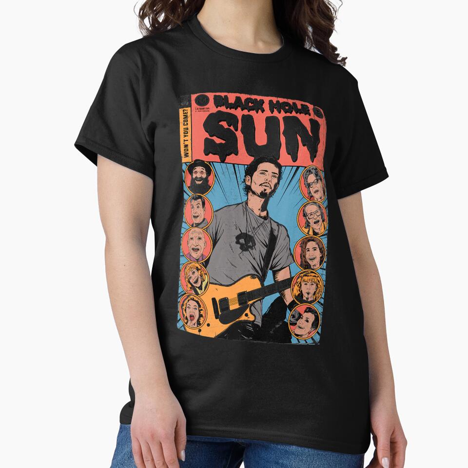 Grunge Rock Guitarist With Comic Book Character Portraits by Houssam labrirhli
