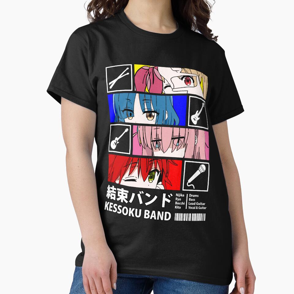 Kessoku Band Line Up by UDTee