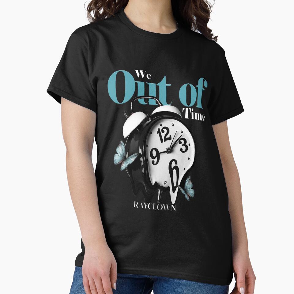 Out of Time Melting Clock Aesthetic by Studioartwork