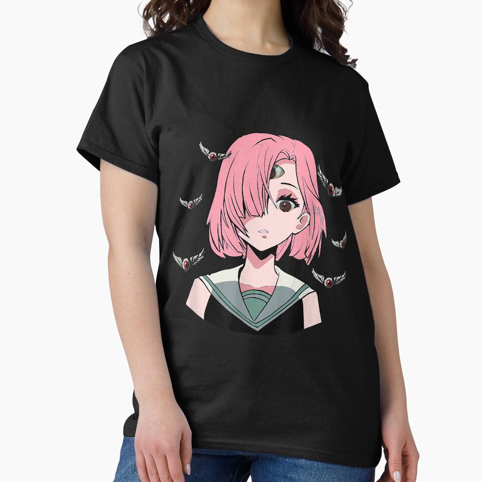 Weirdcore Aesthetic Human Third Eye Anime Girl Strangecore by ShanteWoodley