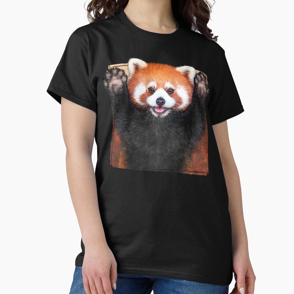 Red Panda Painting by Anthalya