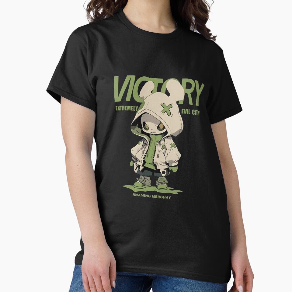 Victory Urban Hooded Creature Anime Streetwear by Nambypamby445