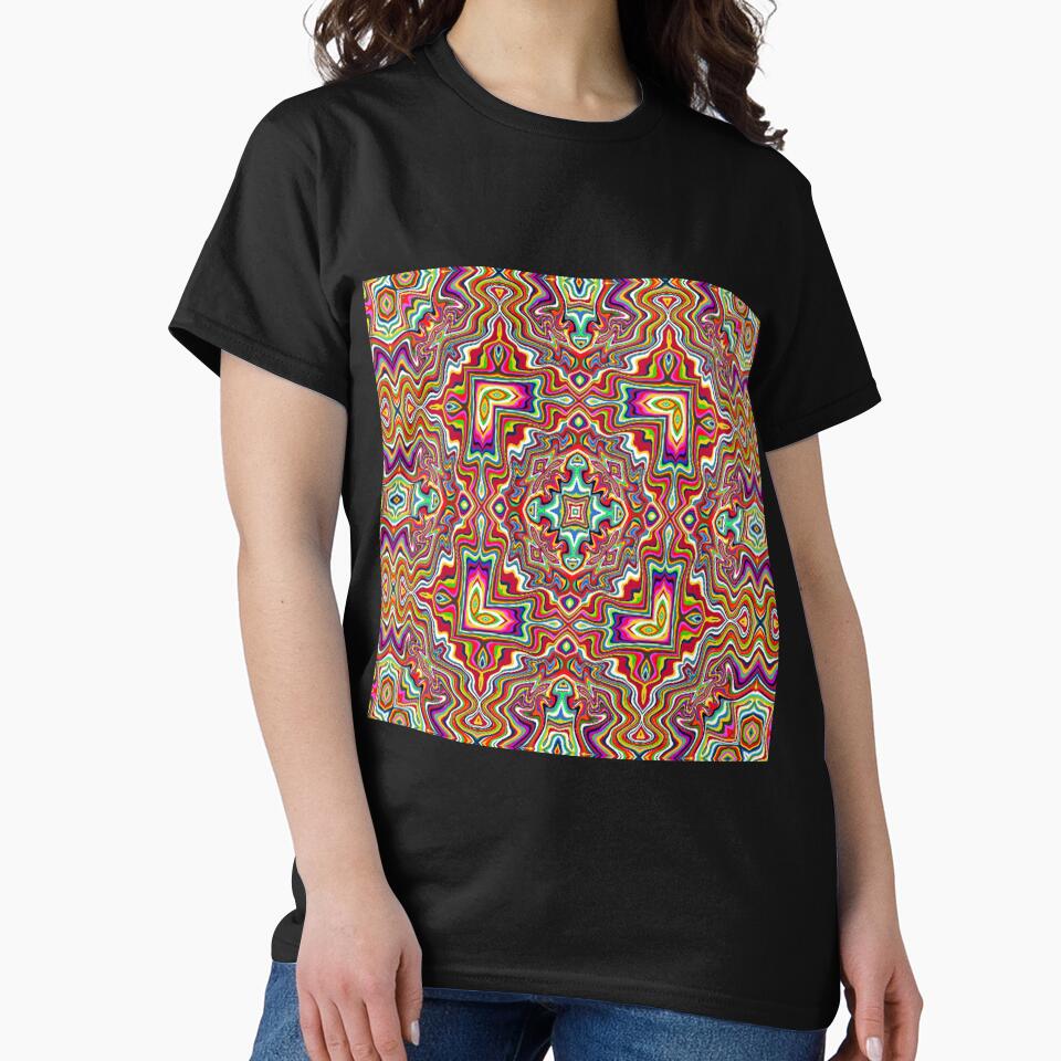 Psychedelic Rabbit Hole Acid Test Black Light by willybadu
