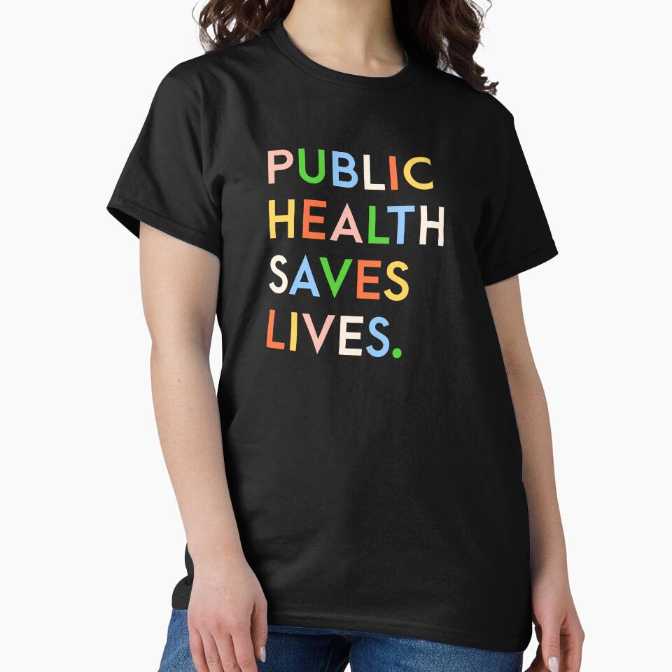 Public Health Saves Lives Modern Print by Mariah Quick
