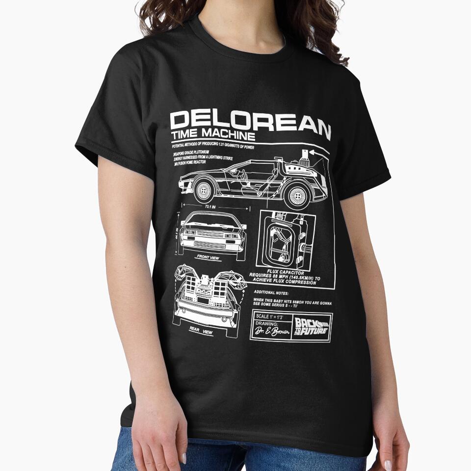 Vintage Classic Car DMC DeLorean Special Series by PrintCarClub