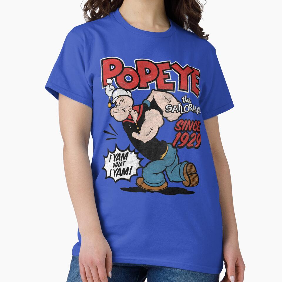 Popeye the Sailorman - I Yam what I Yam - Since 1929 Vintage by ZERO-MIND