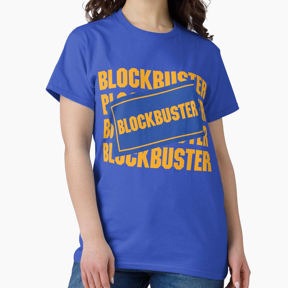 Blockbuster Video Rental Store Logo by bigmadclothing