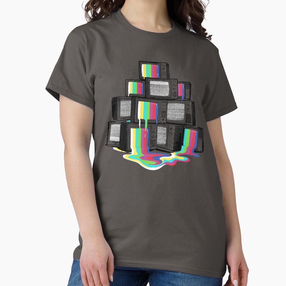Retro Dripping Technicolour TV by Gamma-Ray