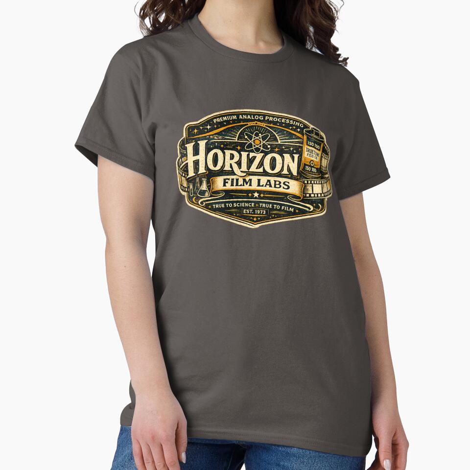 Horizon Film Labs Retro Film Photography Badge by Golden Era Studio