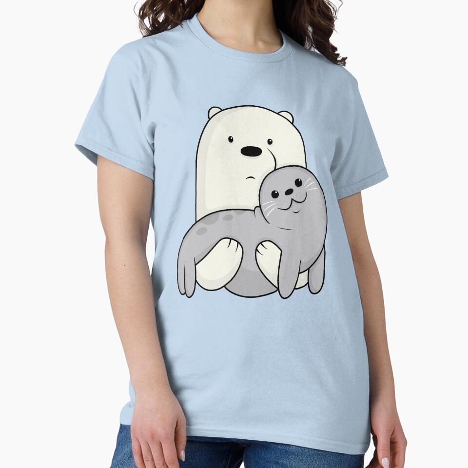 Ice Bear and Seal by ValentinaHramov