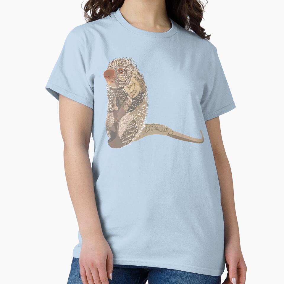 P is for Prehensile Porcupine,Prehensile Porcupine Illustration – Unique Climbing Rodent Artwork by PrettylittlepastelUk