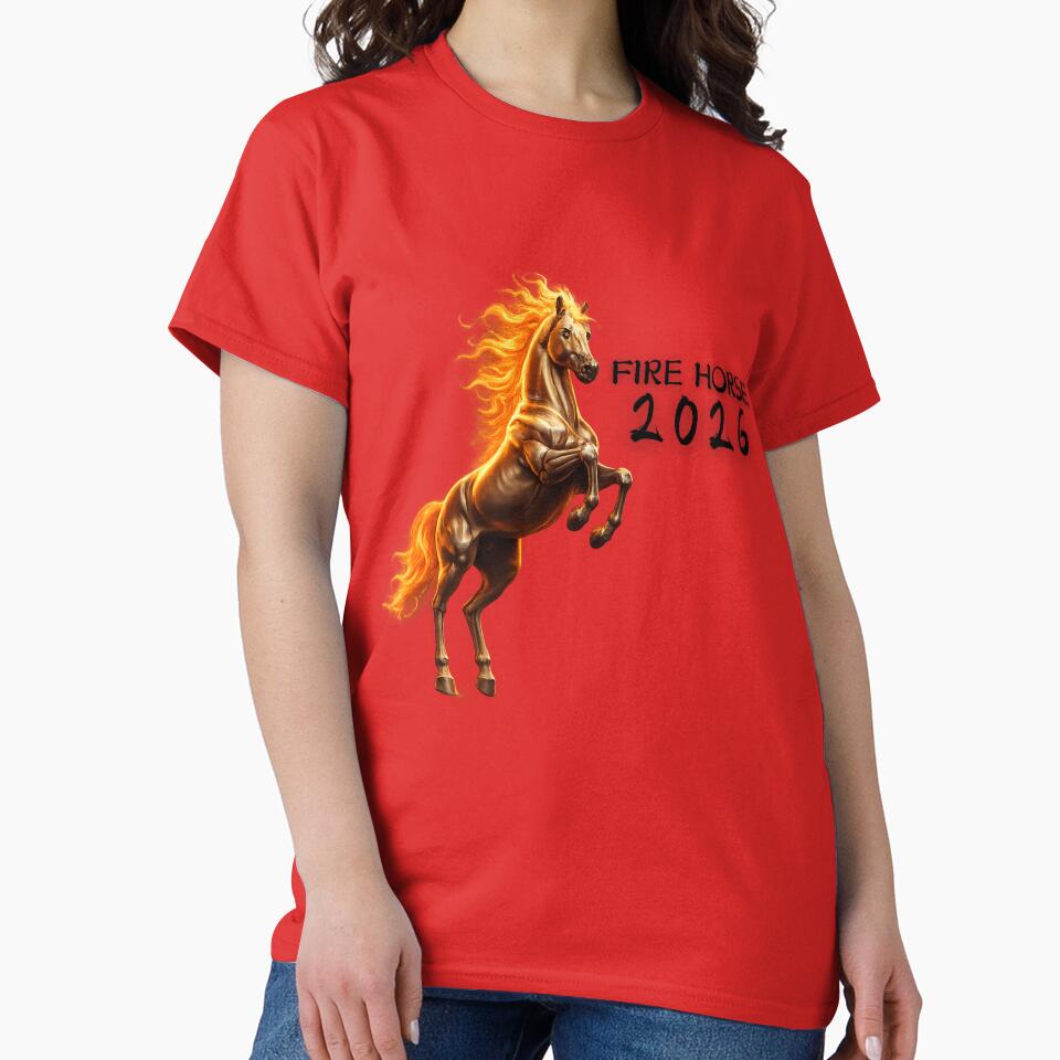 Fire Horse 2026 Design by ZenWealthDesign