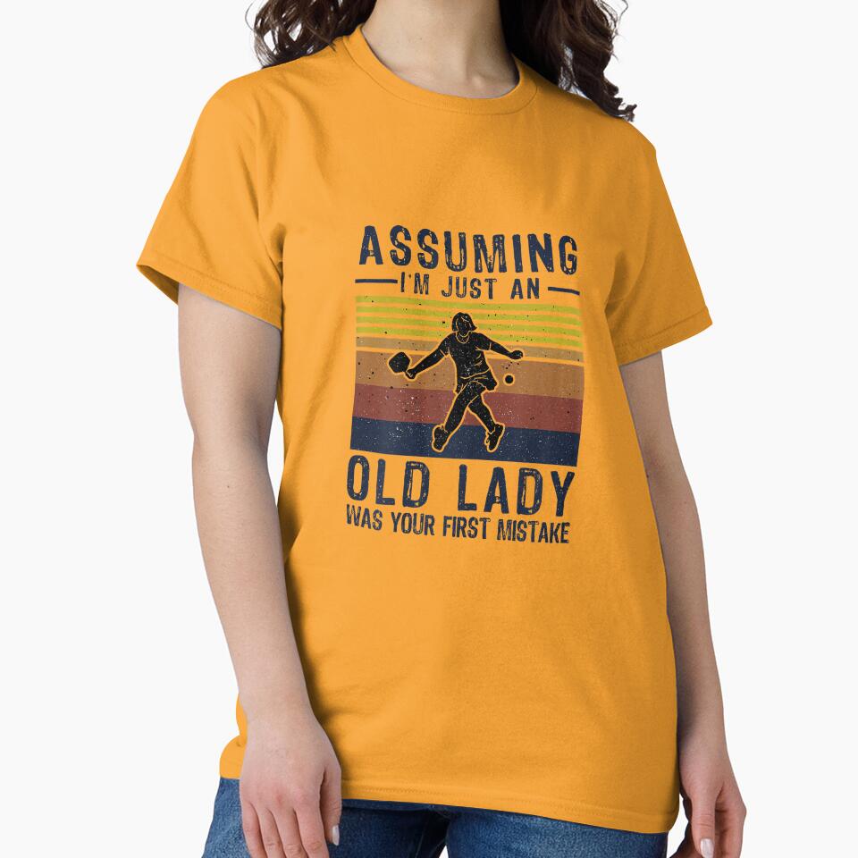 Funny Mother's Day Pickleball Player Pickleball Grandma T-Shirt by gidget-gadget