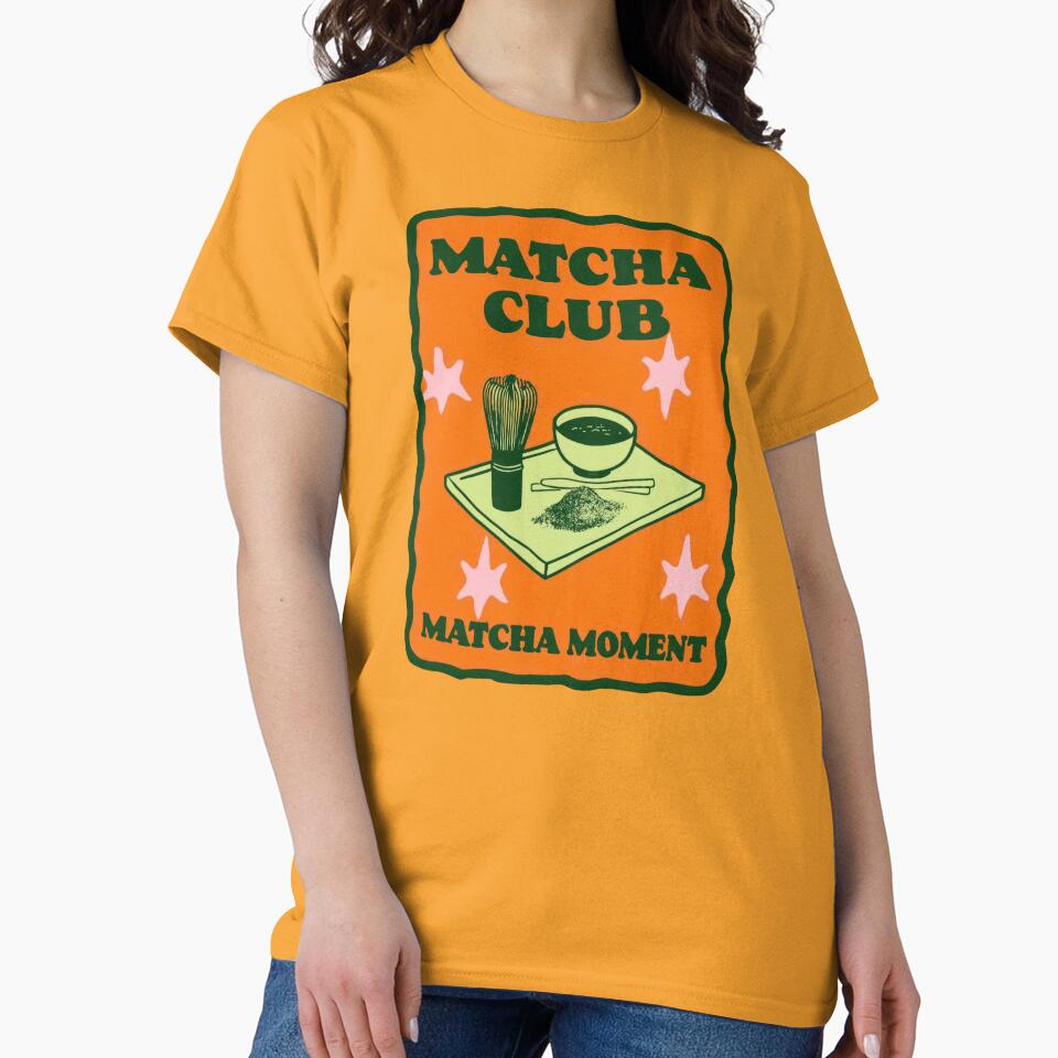 Matcha Club - Aesthetic Sage Green Wellness Art by All That Jazz Store